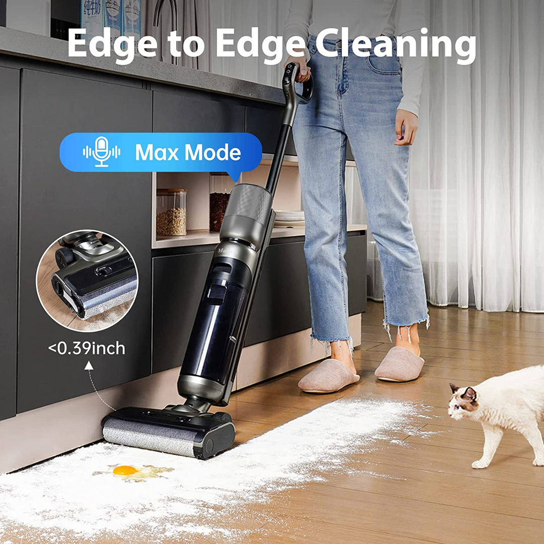 EasyClean Smart Cordless Vacuum & Mop - Støvsuger og Moppe i Én | Ledningsfri Vådstøvsuger - EasyClean