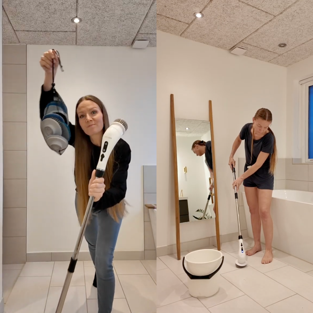 EasyBrush Pro™ | Den ultimative elektriske rengøringsbørste