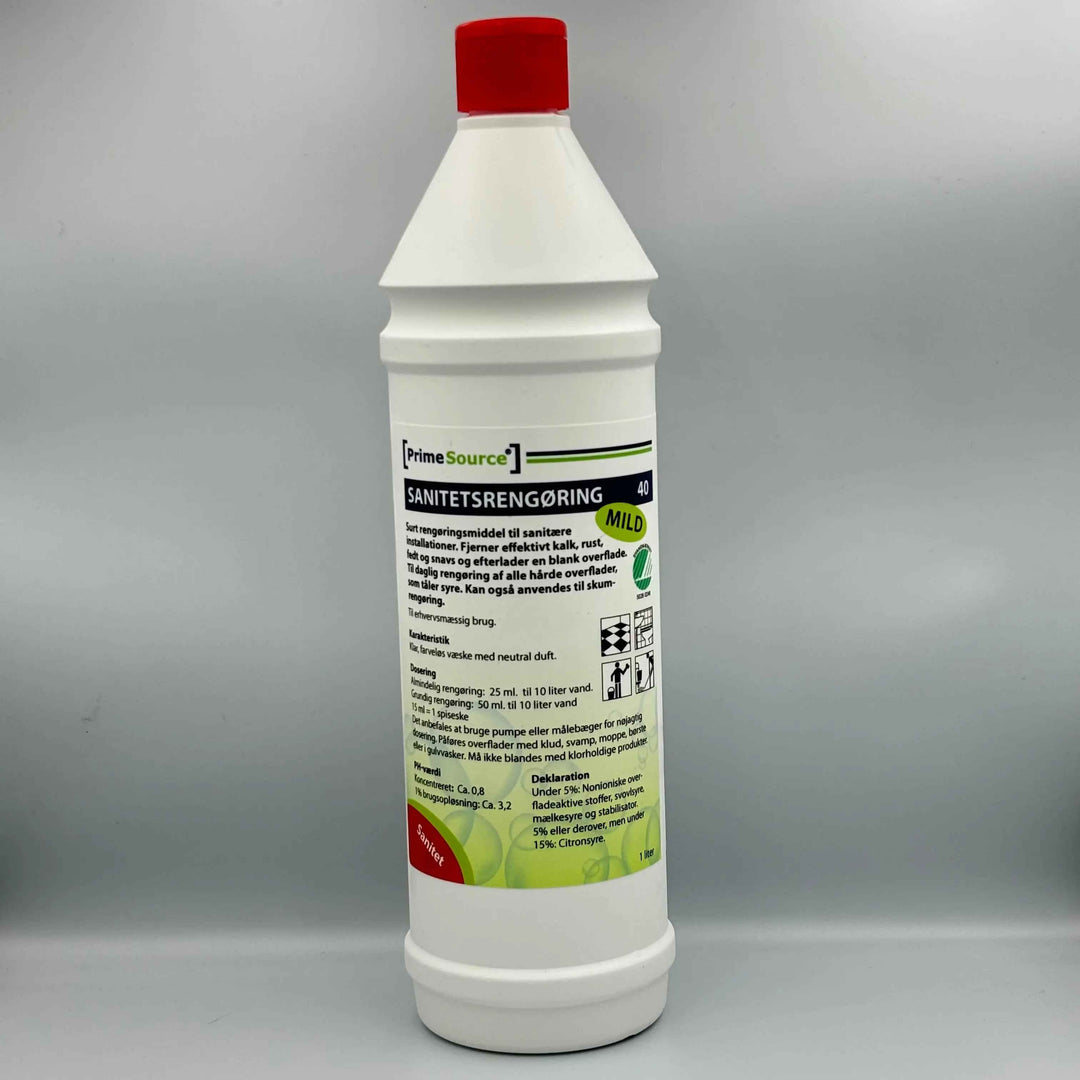 Forside af Sanitetsrengøring