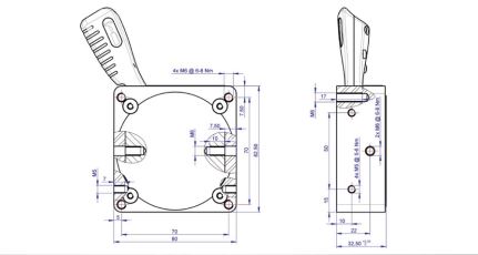 Alfra TMC 300 Inbyggnadsmagnet WLL: 100Kg