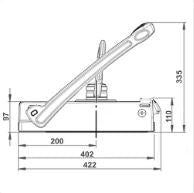 Alfra TML 1000 Lyftmagnet WLL: 1 T