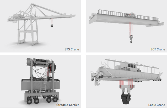 Diepa X5 Kranvajer Ømm 4-14 / 15-43 / 44-65 / 66-100 EWL: Valfri längd