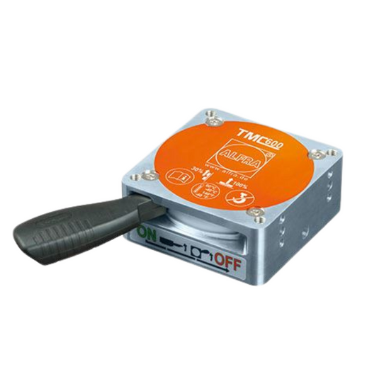 Alfra TMC 300R  Inbyggnadsmagnet för runda ytor WLL: 100kg