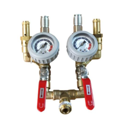 Vetter Dual deadman controller Aluminium connectable Styrenhet för Vetter lyftkuddar-dubbel- 8bar