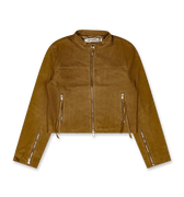 oval square Future Suede Jacket | Rezet Store