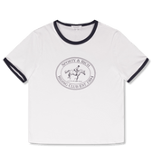 Sporty & Rich Riding Club Ringer T-Shirt | Rezet Store