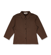 Amomento Stripe Half Sleeve Shirt | Rezet Store