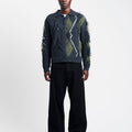 Andersson Bell Argyle Fisherman Polo Sweater | Rezet Store