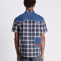 Andersson Bell Denim & Check Raw - Cut Shirts | Rezet Store