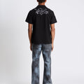 Andersson Bell Black Adsb Chain Embroidery Shirts | Rezet Store