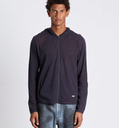 Amomento Mesh Hooded Zip Up Jumper | Rezet Store
