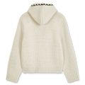 OPEN YY Stitch Zip Up Knit Hoodie | Rezet Store