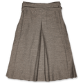 OPEN YY Double Belted Maxi Skirt | Rezet Store