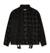 OPEN YY Crinkled Ruffle Shirt | Rezet Store