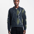 Andersson Bell Argyle Fisherman Polo Sweater | Rezet Store