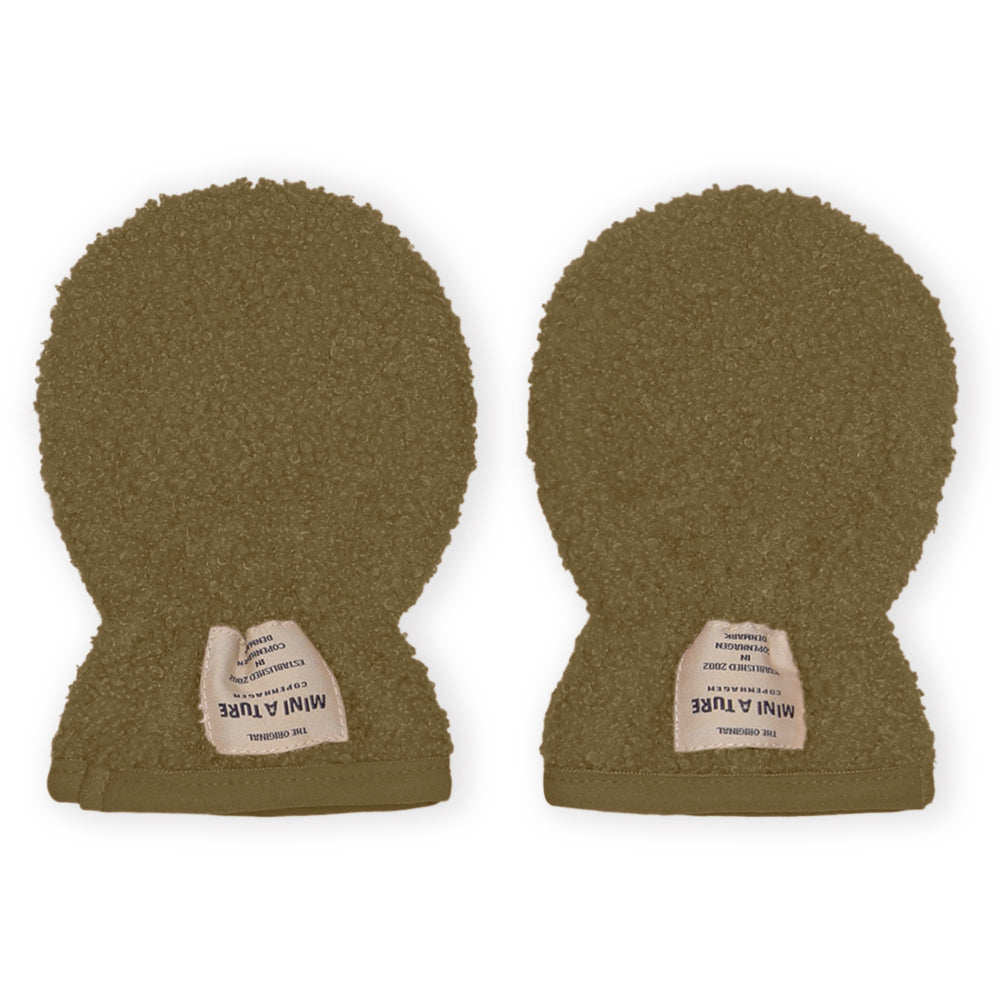 MATWOLMER teddyfleece mittens. GRS