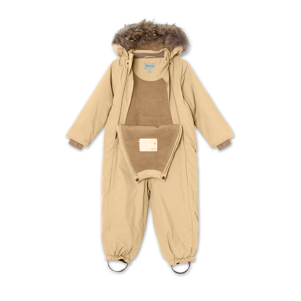 MATWISTI fleece lined snowsuit fur. GRS