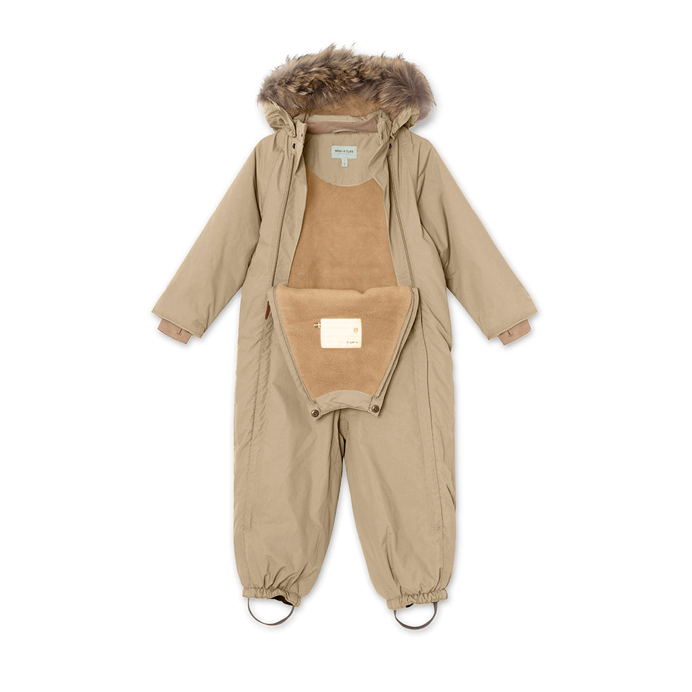 MATWISTI fleece lined snowsuit fur. GRS