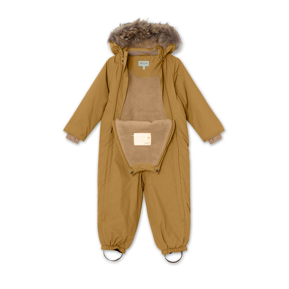 MATWISTI fleece lined snowsuit fur. GRS