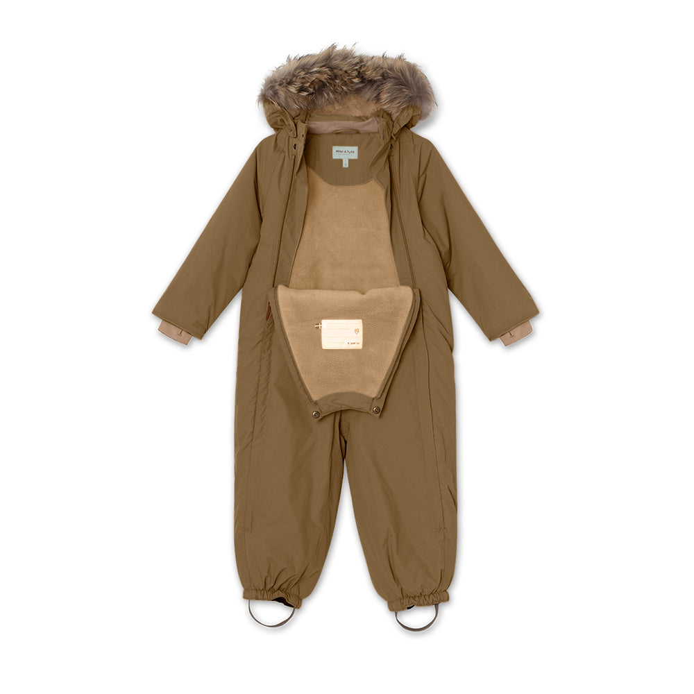 MATWISTI fleece lined snowsuit fur. GRS