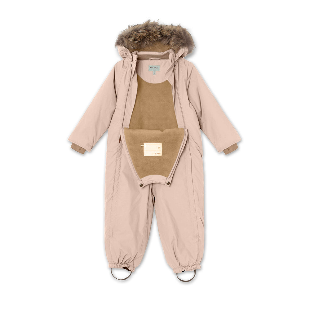 MATWISTI fleece lined snowsuit fur. GRS