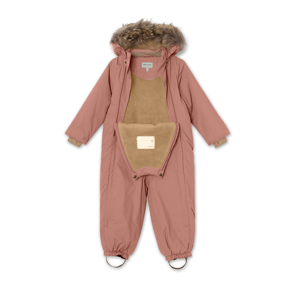 MATWISTI fleece lined snowsuit fur. GRS