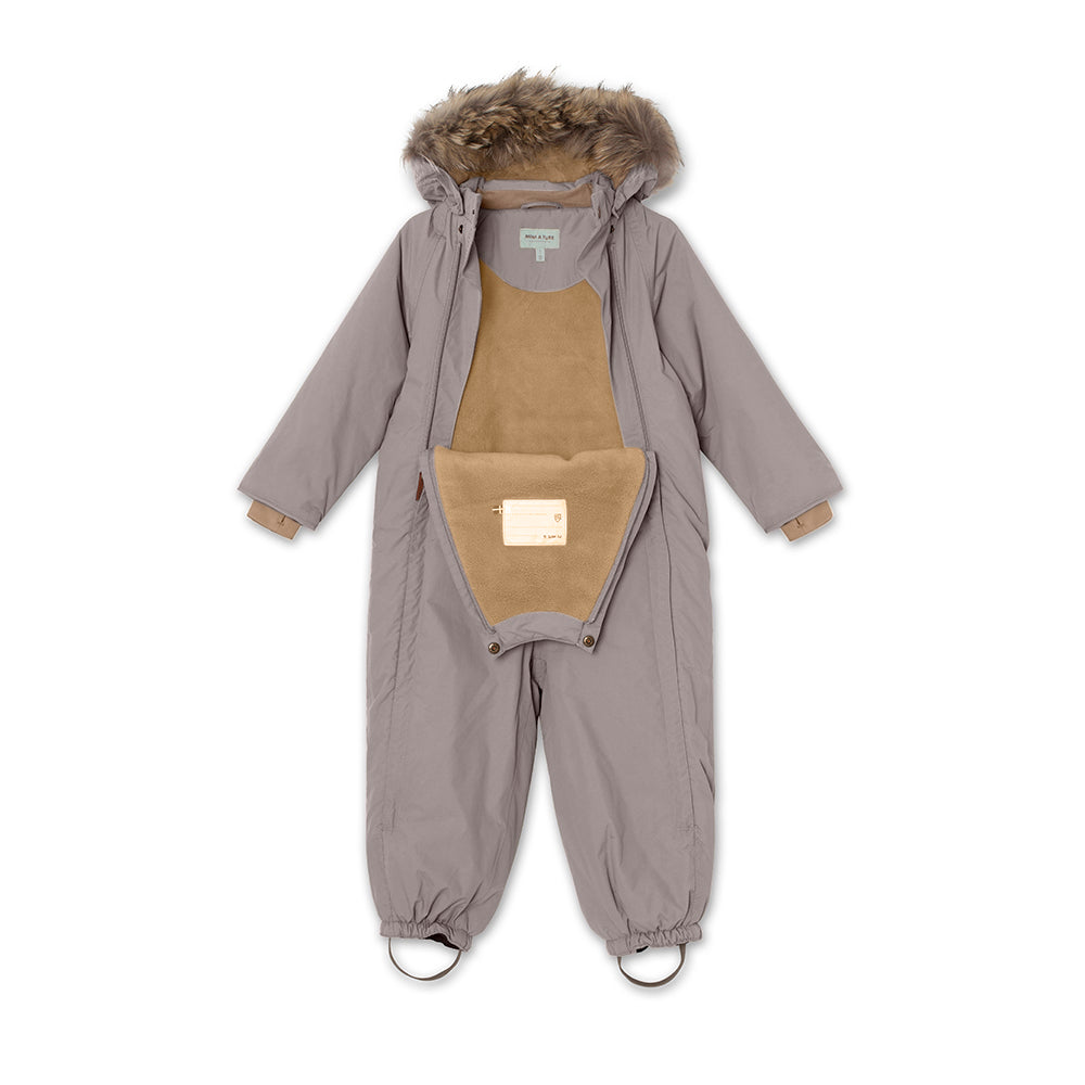 MATWISTI fleece lined snowsuit fur. GRS