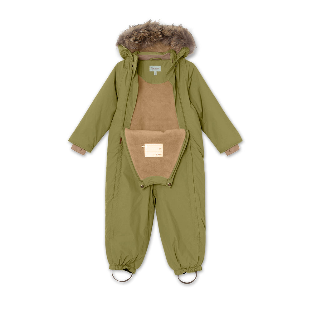 MATWISTI fleece lined snowsuit fur. GRS
