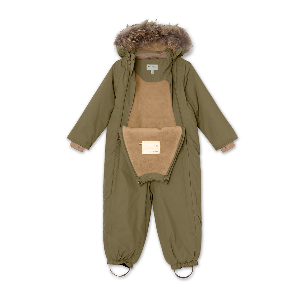 MATWISTI fleece lined snowsuit fur. GRS