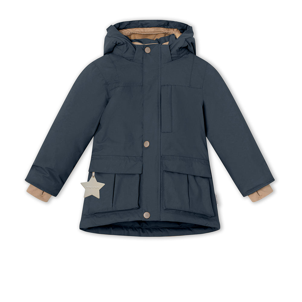 MATKASTORIO fleece lined winter jacket. GRS