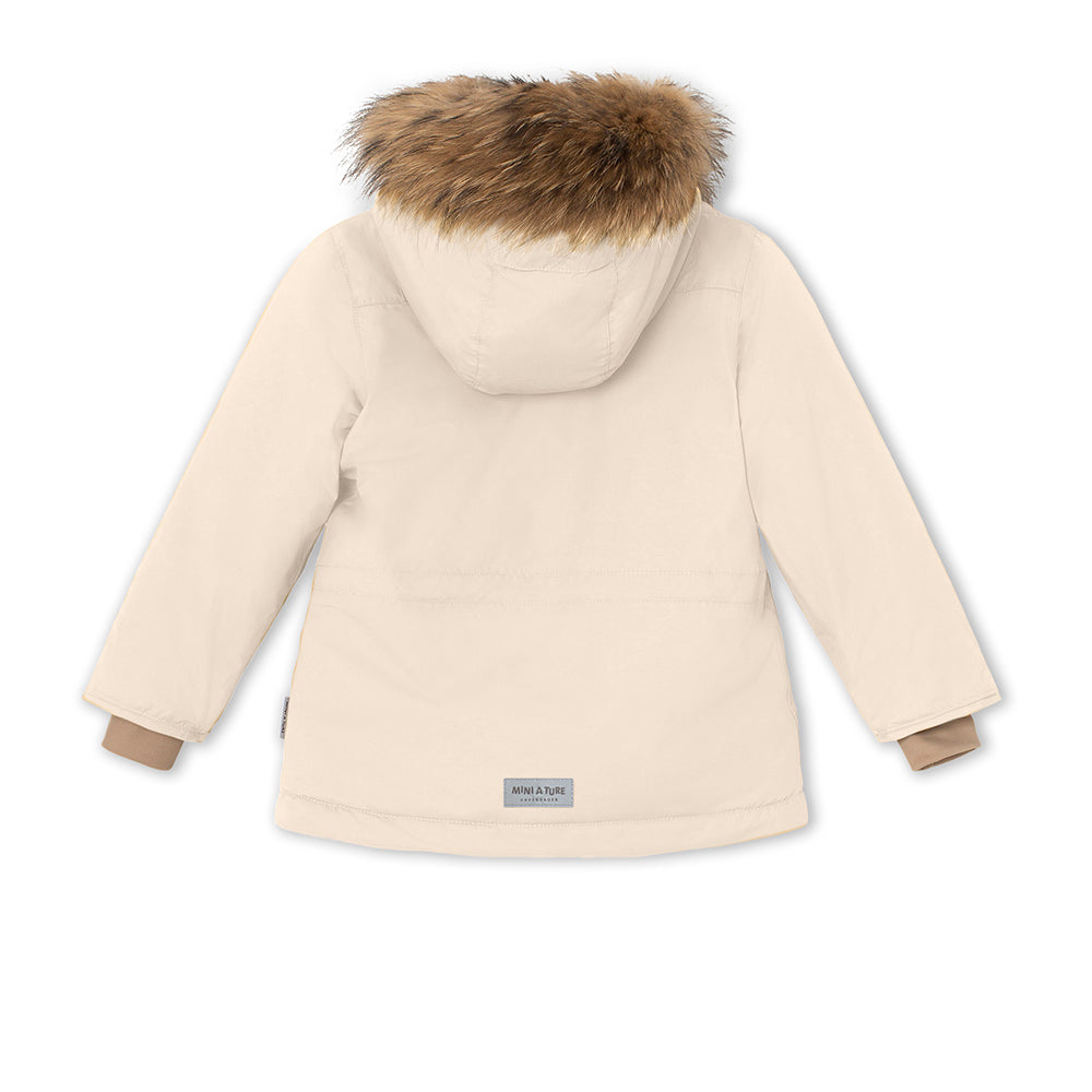 MATKASTORIO fleece lined winter jacket fur. GRS