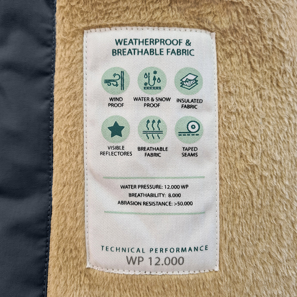 MATWANNI fleece lined snowsuit fur. GRS