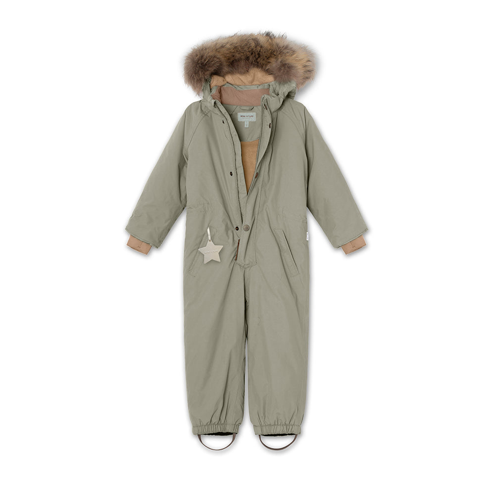 MATWANNI fleece lined snowsuit fur. GRS