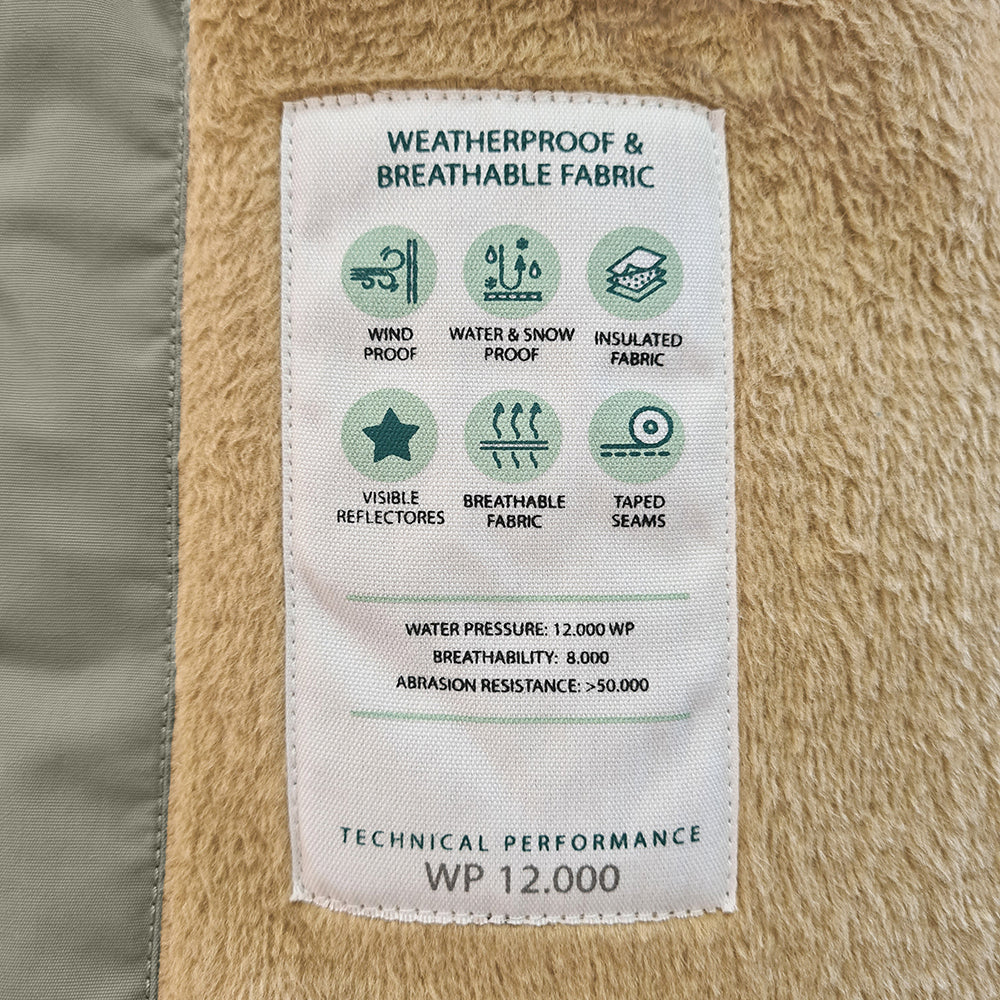 MATWANNI fleece lined snowsuit fur. GRS