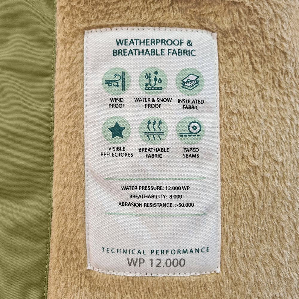 MATWANNI fleece lined snowsuit fur. GRS