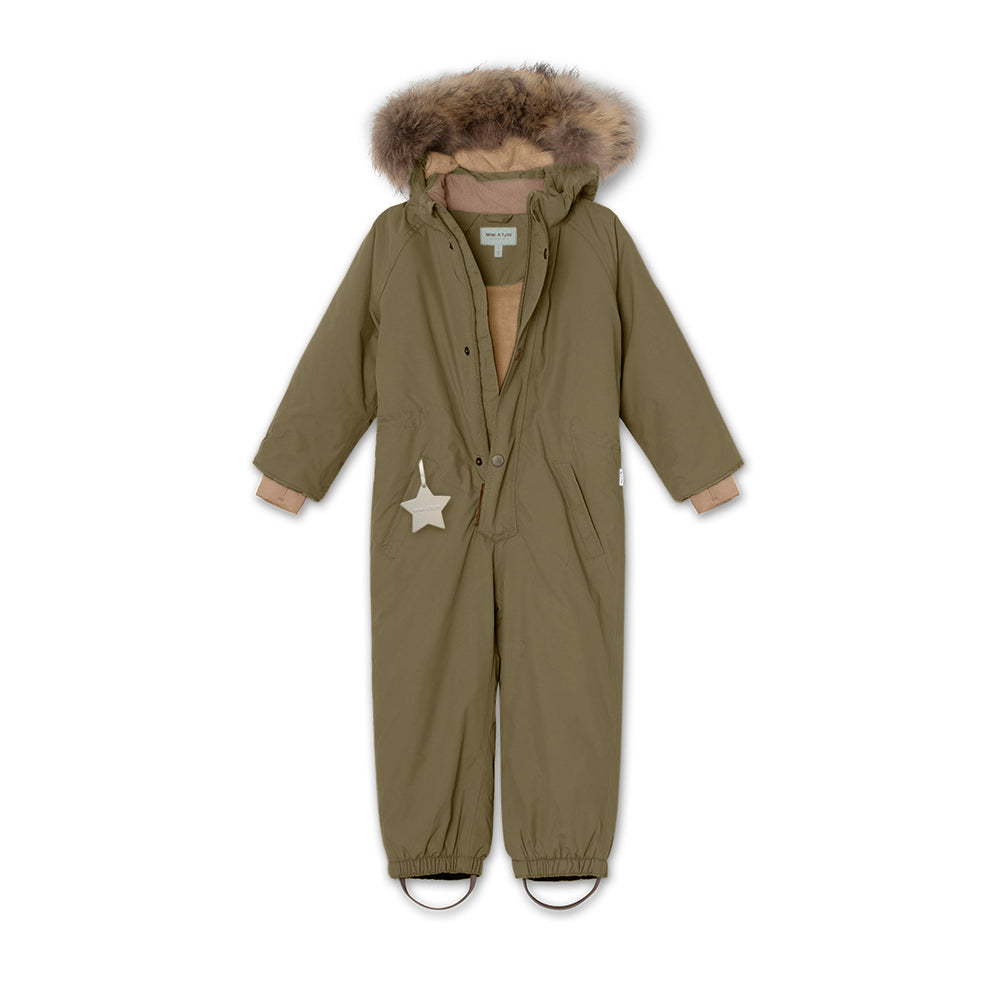 MATWANNI fleece lined snowsuit fur. GRS
