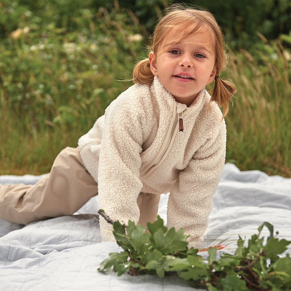 MATCEDRIC teddyfleece zip jacket. GRS