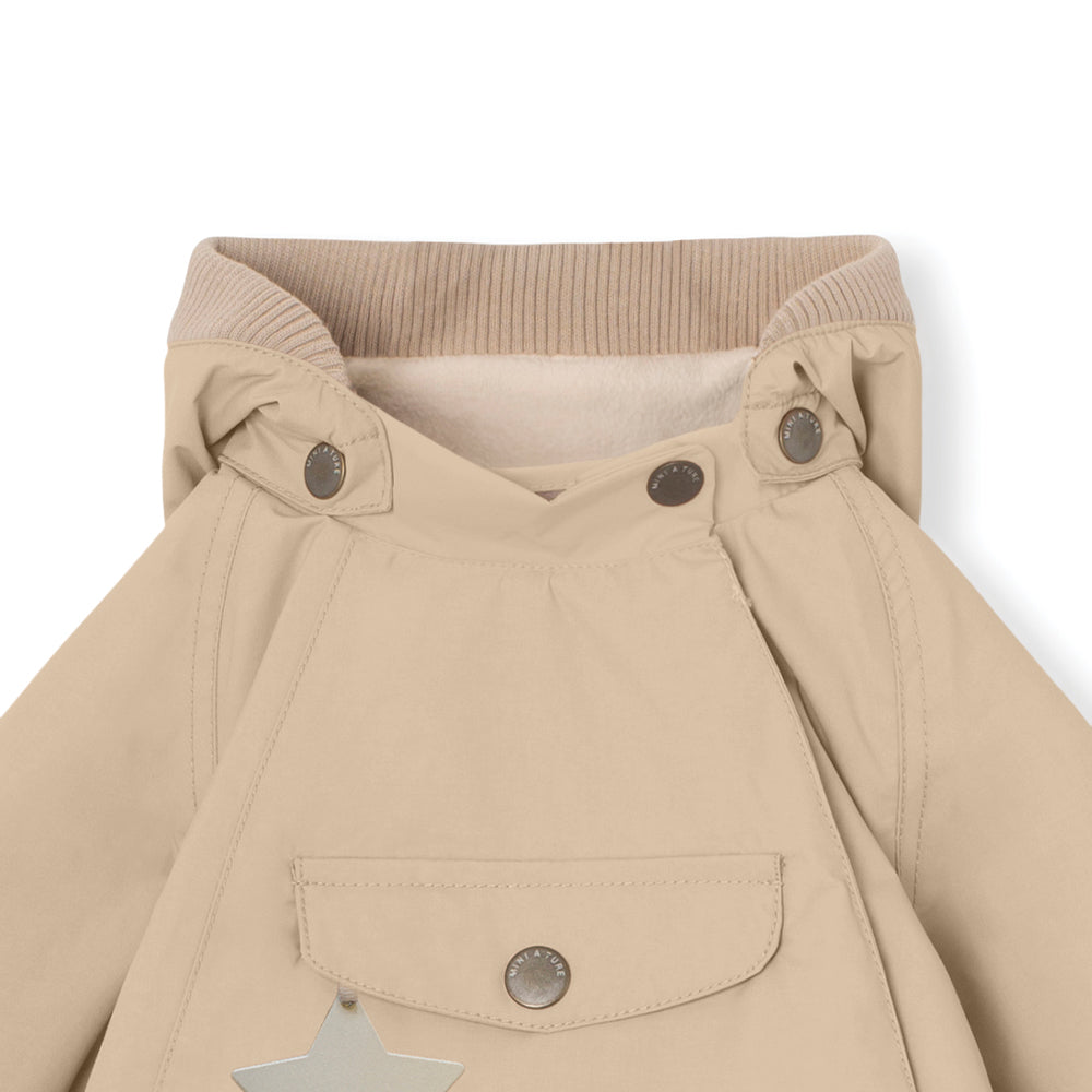 MATWAI fleece lined spring jacket. GRS