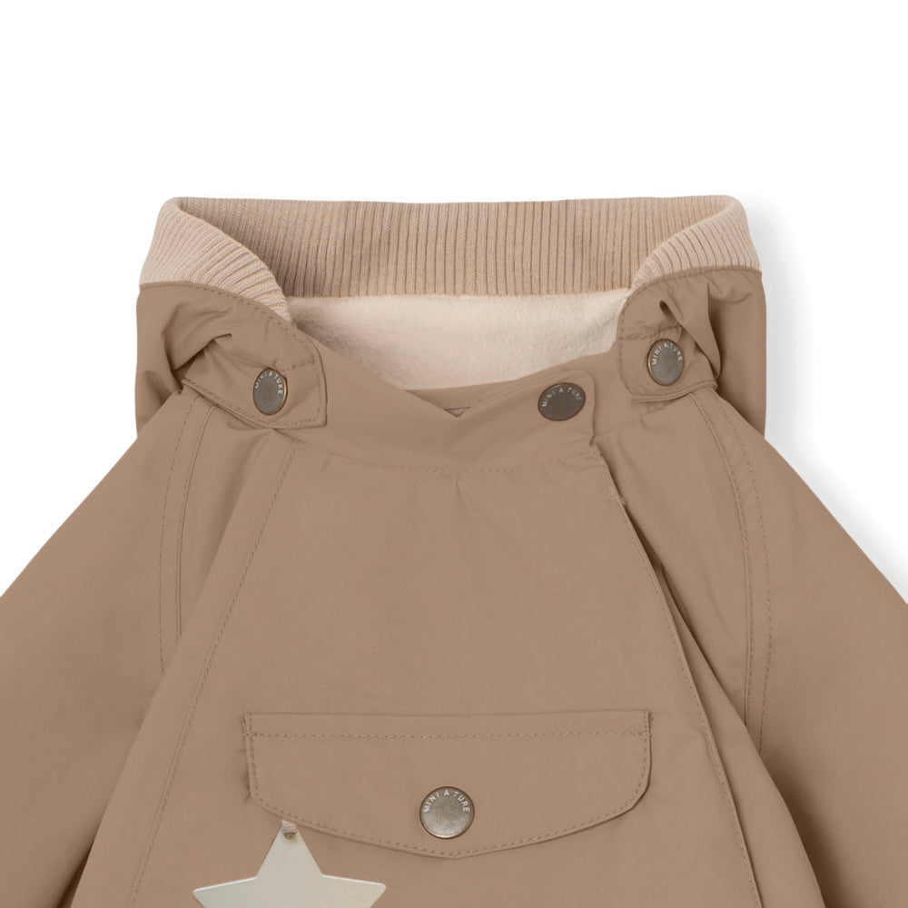 MATWAI fleece lined spring jacket. GRS