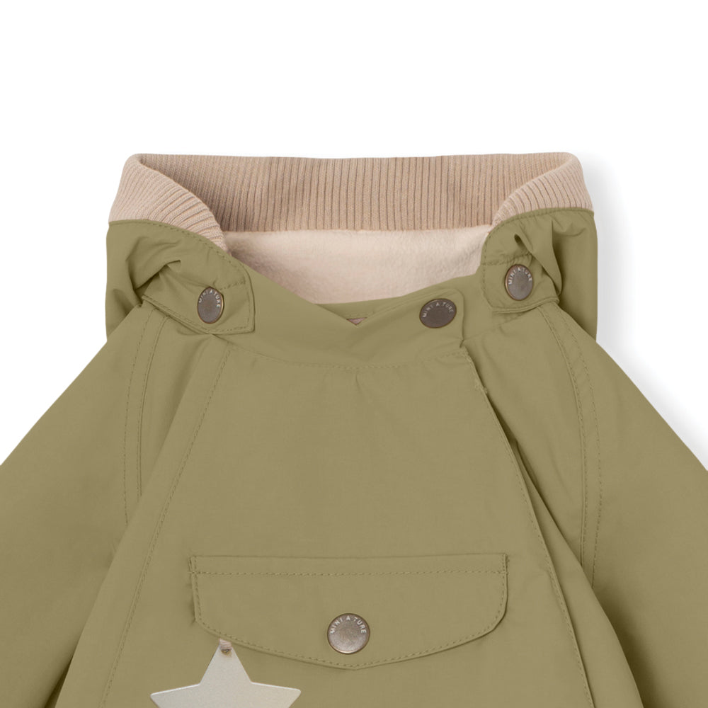 MATWAI fleece lined spring jacket. GRS