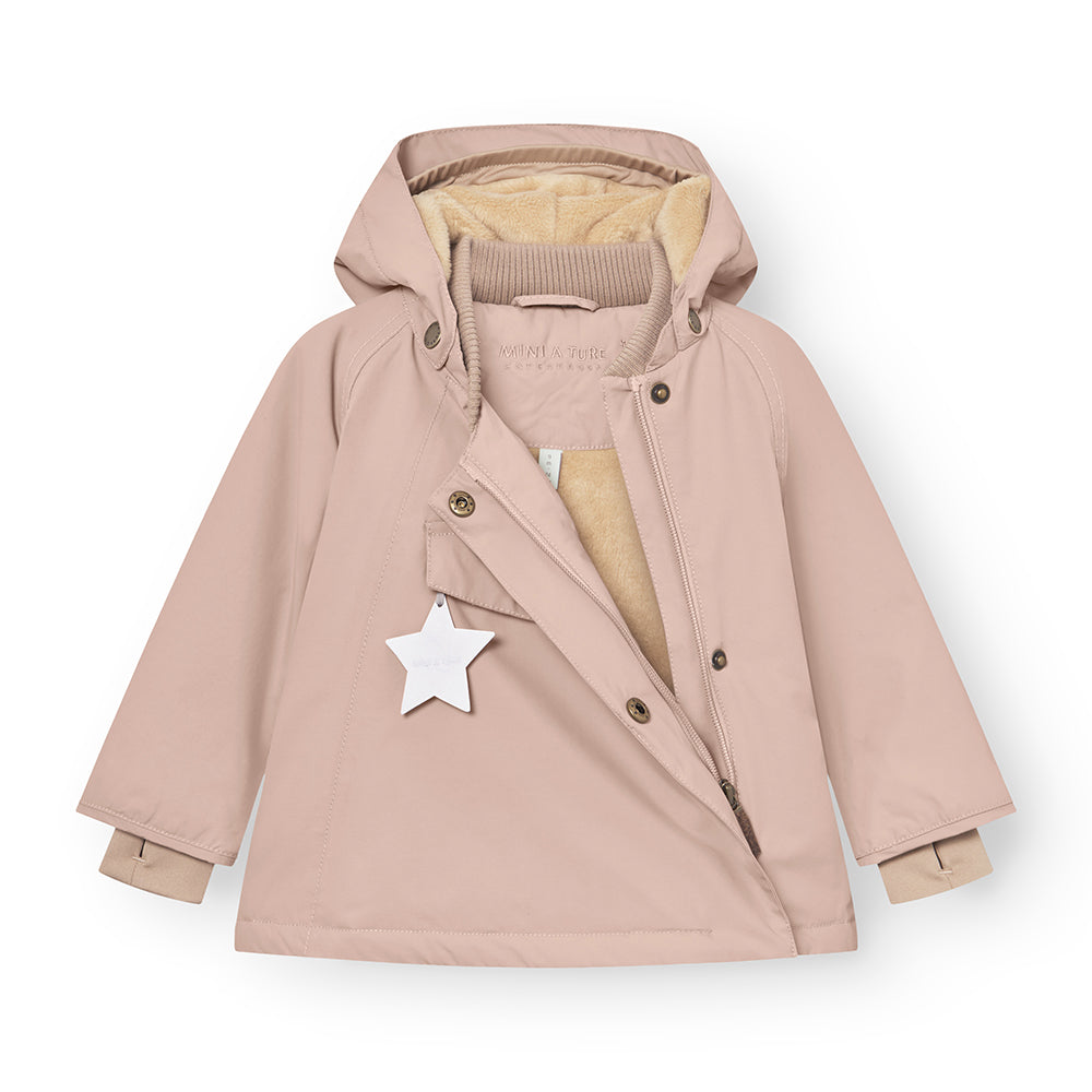 MATWANG Winterjacke mit Fleecefutter. GRS
