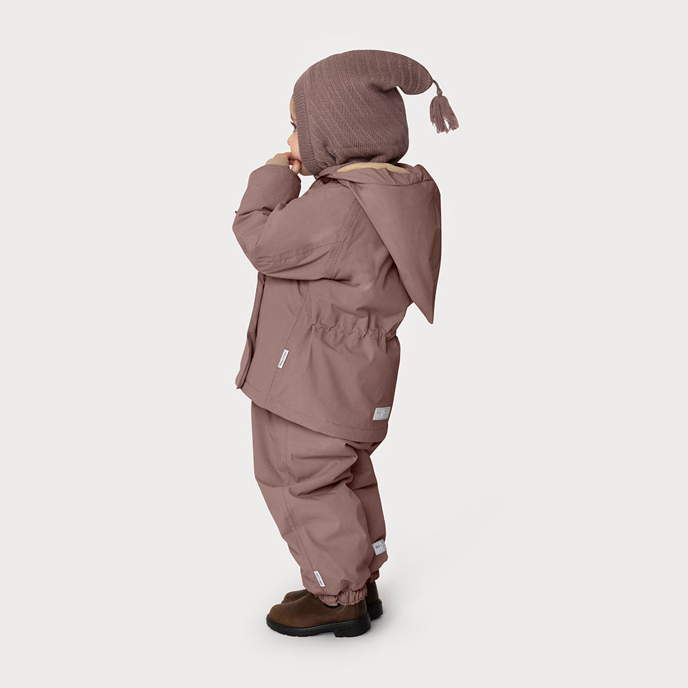 MATWANG Winterjacke mit Fleecefutter. GRS