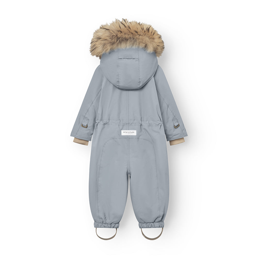 MATWISTI Schneeanzug mit Fleecefutter und Fellbesatz. GRS