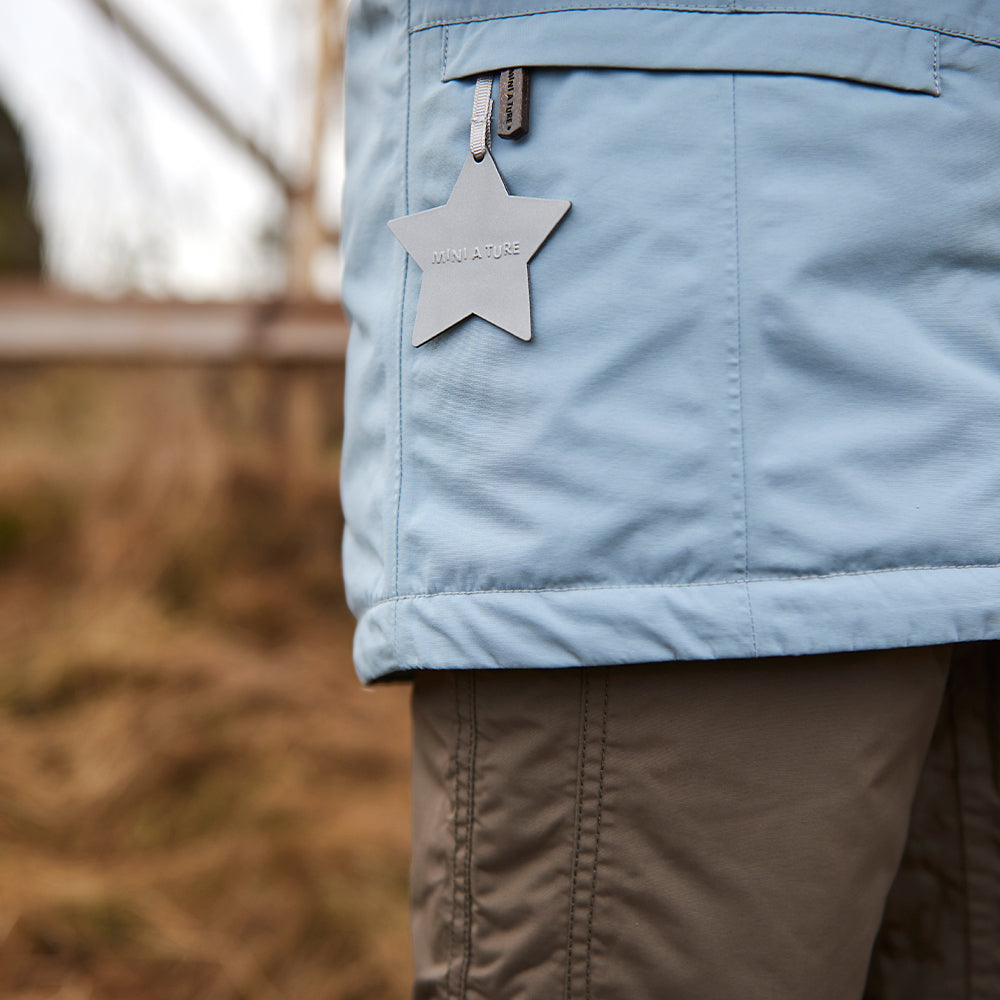 MATVESTYN Winterjacke mit Fleecefutter und Fellbesatz. GRS