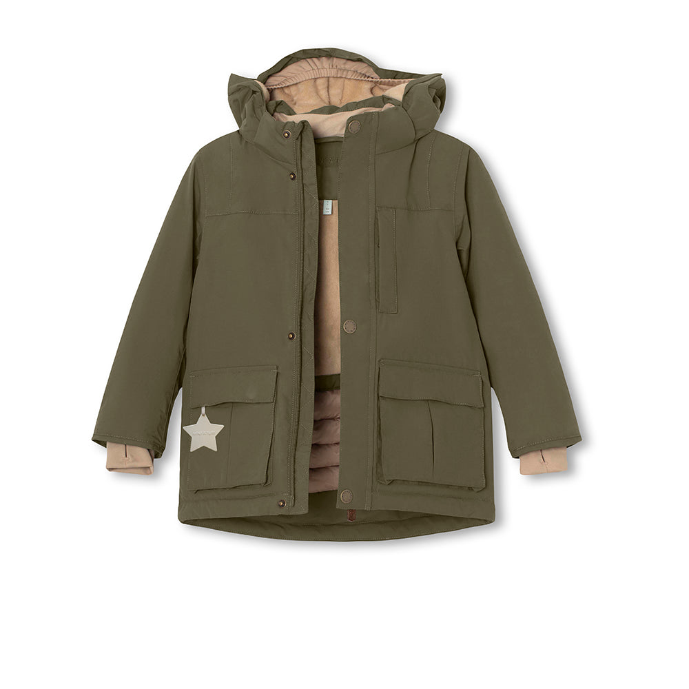 MATKASTORIO Winterjacke mit Fleecefutter. GRS