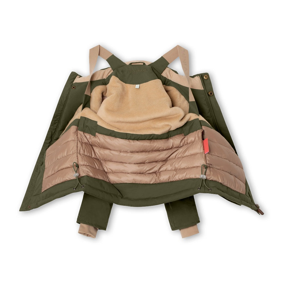 MATKASTORIO Winterjacke mit Fleecefutter. GRS
