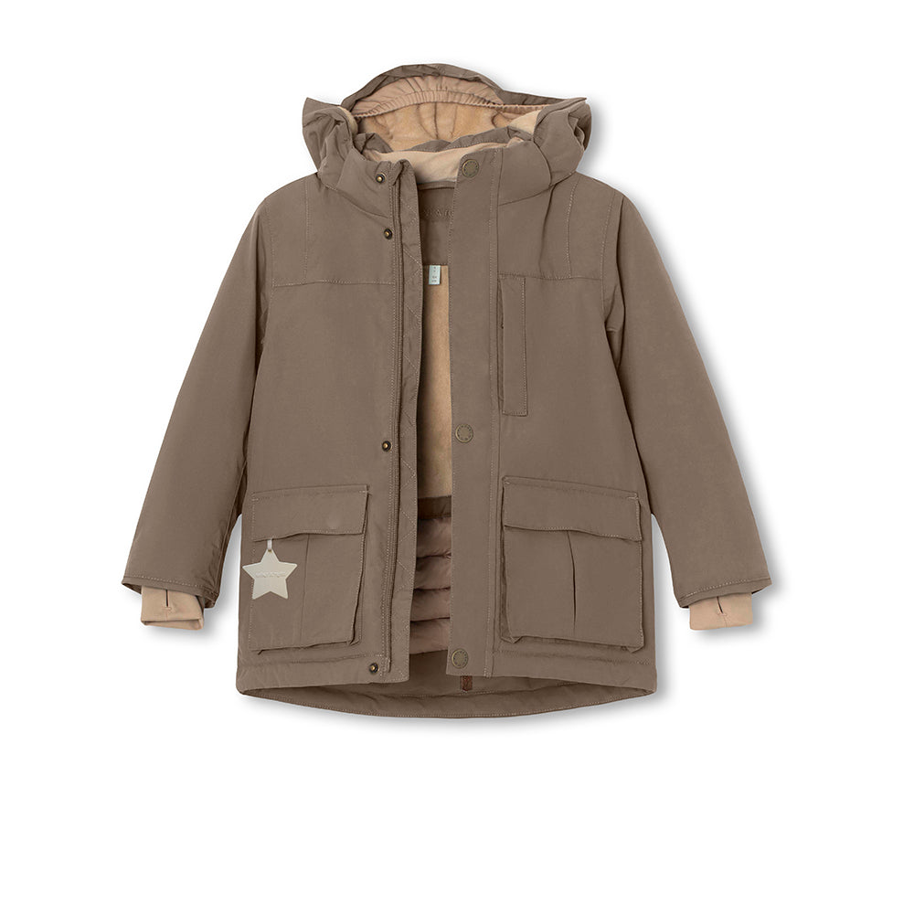 MATKASTORIO Winterjacke mit Fleecefutter. GRS