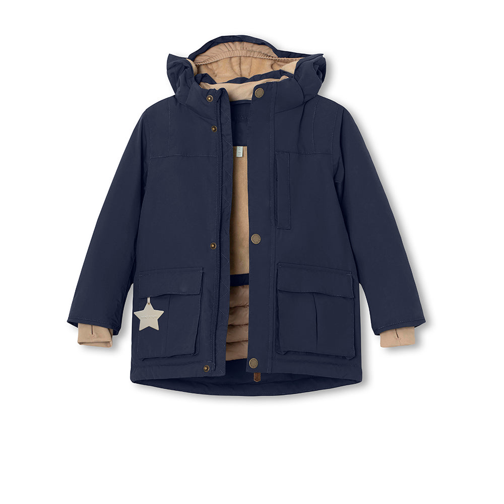 MATKASTORIO Winterjacke mit Fleecefutter. GRS