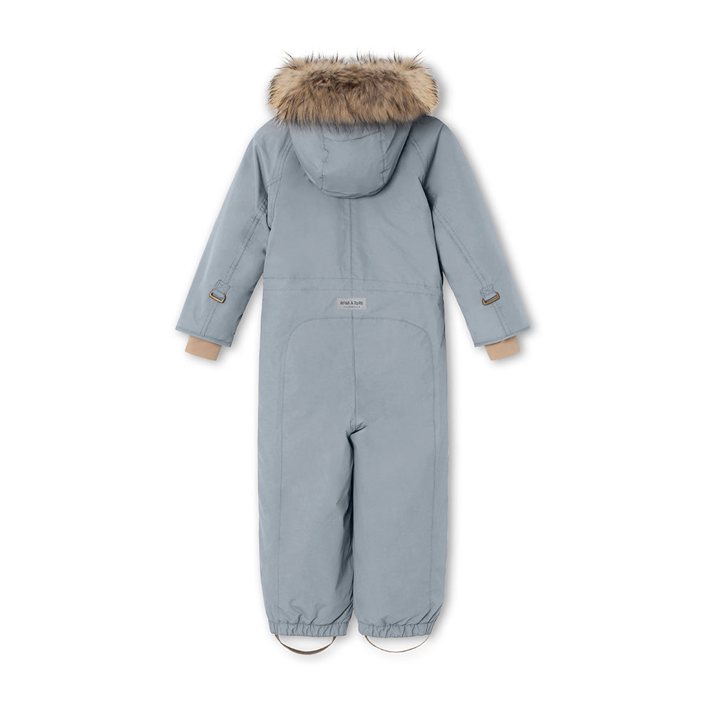 MATWANNI Schneeanzug mit Fleecefutter und Fellbesatz. GRS