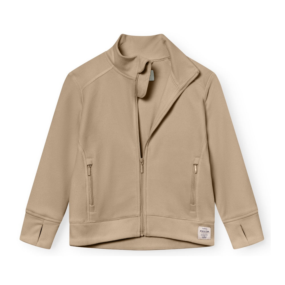 MATBERKAN fleece zip jacket. GRS